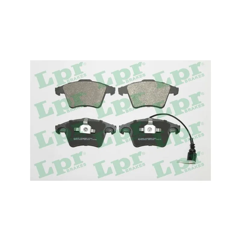 Jeu de 4 plaquettes de frein avant LPR 05P1536