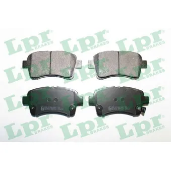 Jeu de 4 plaquettes de frein avant LPR 05P1541