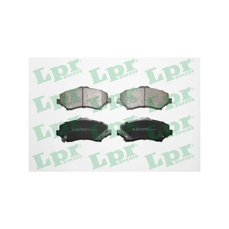 Jeu de 4 plaquettes de frein avant LPR 05P1549