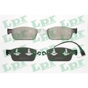 Jeu de 4 plaquettes de frein avant LPR 05P1551