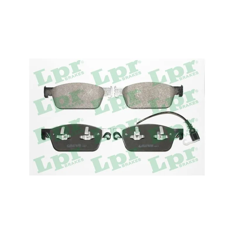 Jeu de 4 plaquettes de frein avant LPR 05P1551
