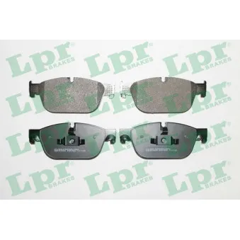 Jeu de 4 plaquettes de frein avant LPR 05P1561