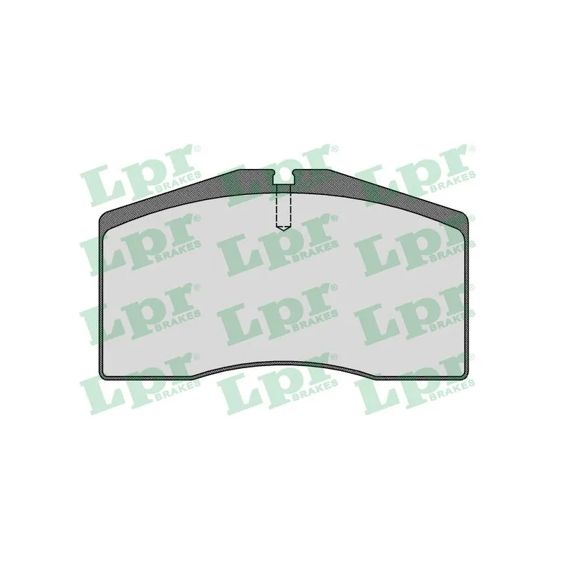 Jeu de 4 plaquettes de frein avant LPR 05P1585