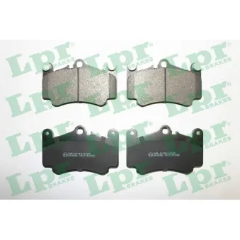 Jeu de 4 plaquettes de frein avant LPR 05P1588