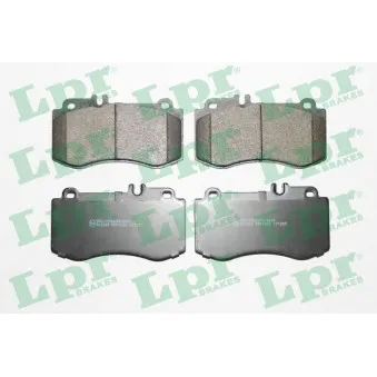 Jeu de 4 plaquettes de frein avant LPR 05P1592