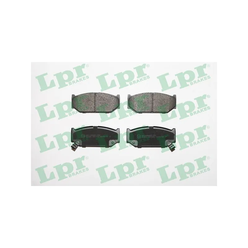 Jeu de 4 plaquettes de frein avant LPR 05P1594