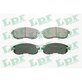 Jeu de 4 plaquettes de frein avant LPR 05P1606