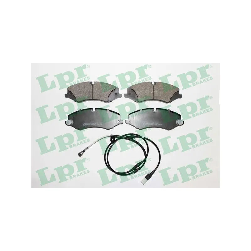 Jeu de 4 plaquettes de frein avant LPR 05P1616A