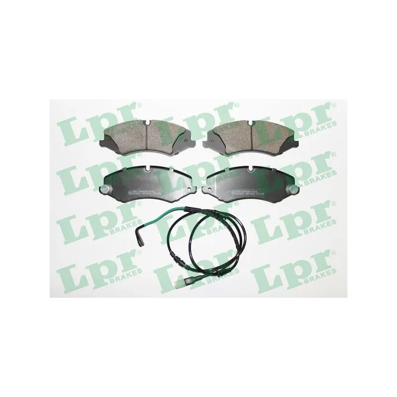 Jeu de 4 plaquettes de frein avant LPR 05P1616B