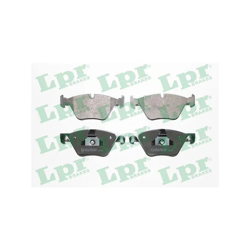 Jeu de 4 plaquettes de frein avant LPR 05P1641