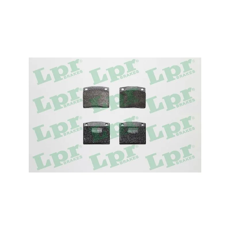 Jeu de 4 plaquettes de frein avant LPR 05P173
