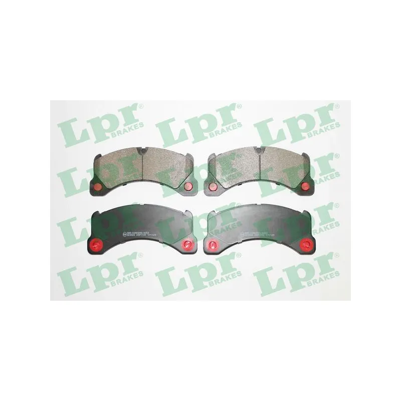 Jeu de 4 plaquettes de frein avant LPR 05P1731