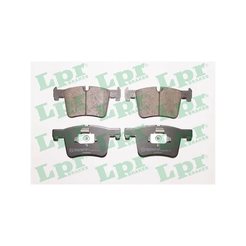 Jeu de 4 plaquettes de frein avant LPR 05P1732