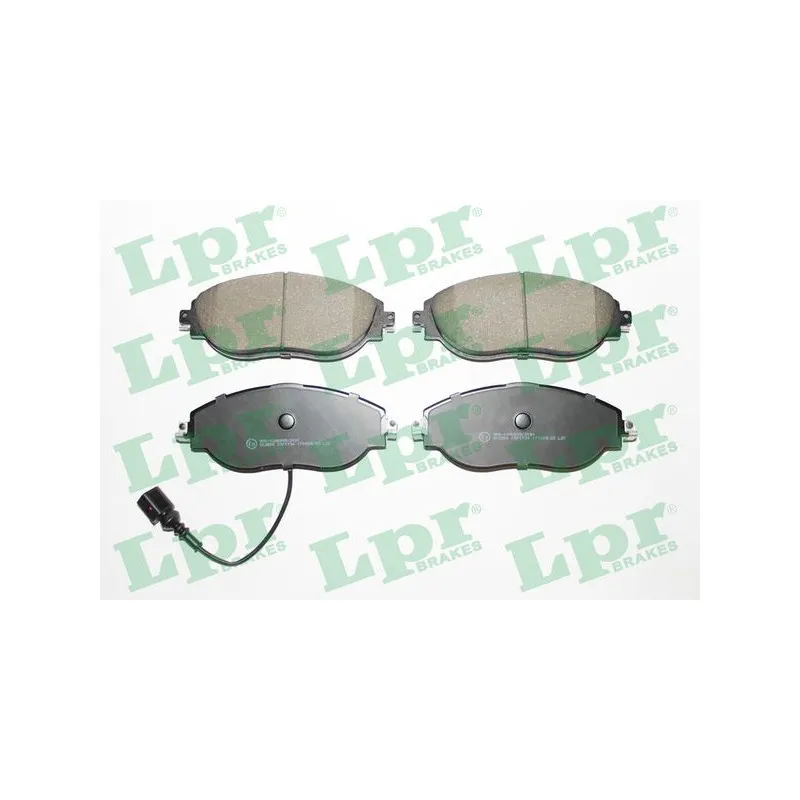 Jeu de 4 plaquettes de frein avant LPR 05P1734