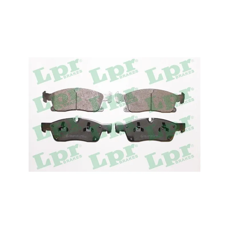 Jeu de 4 plaquettes de frein avant LPR 05P1735