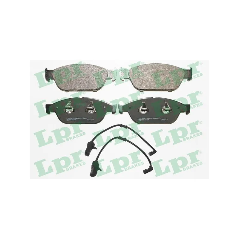Jeu de 4 plaquettes de frein avant LPR 05P1743A