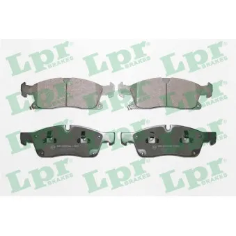 Jeu de 4 plaquettes de frein avant LPR 05P1749