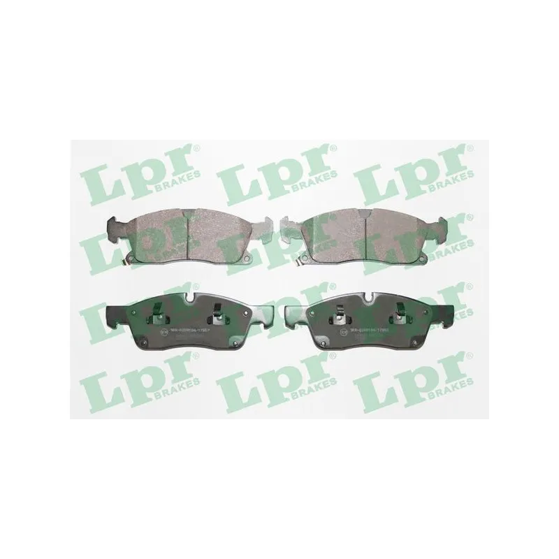 Jeu de 4 plaquettes de frein avant LPR 05P1749