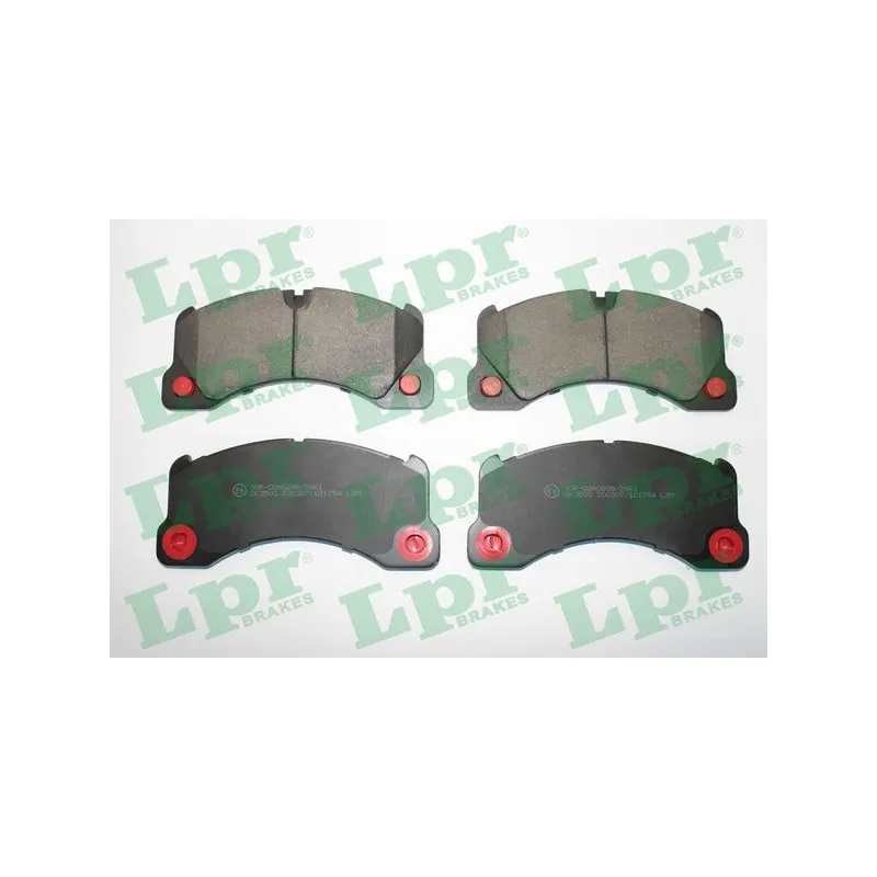 Jeu de 4 plaquettes de frein avant LPR 05P1754