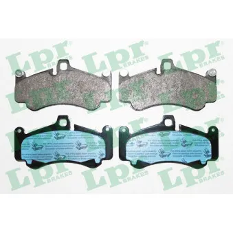 Jeu de 4 plaquettes de frein avant LPR 05P1765