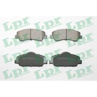Jeu de 4 plaquettes de frein avant LPR 05P1770