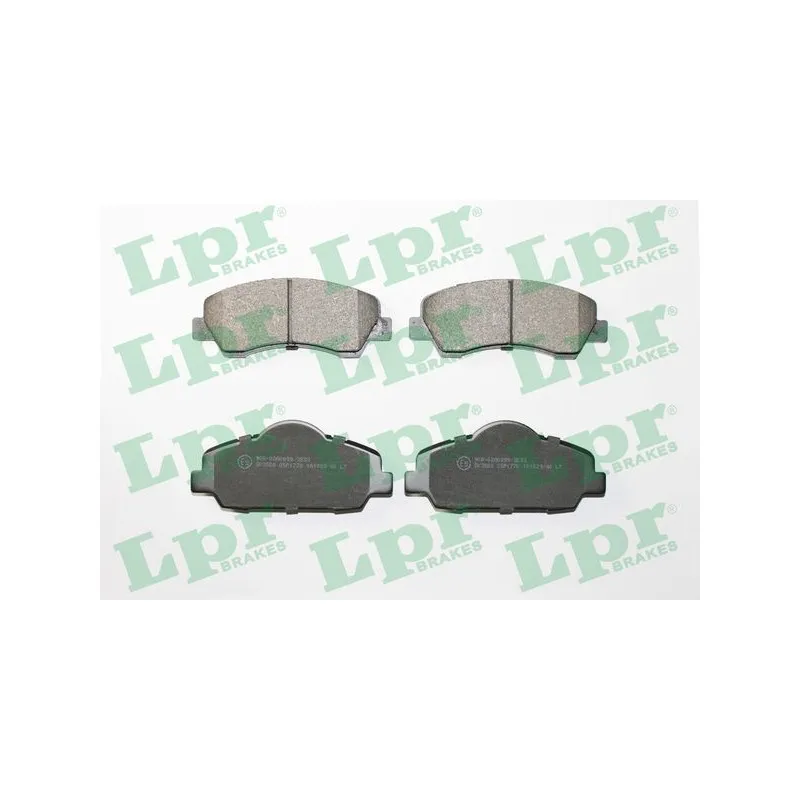 Jeu de 4 plaquettes de frein avant LPR 05P1770