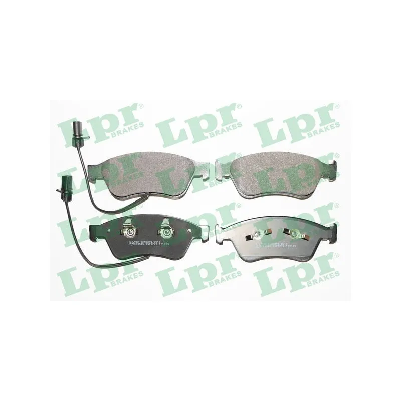 Jeu de 4 plaquettes de frein avant LPR 05P1772