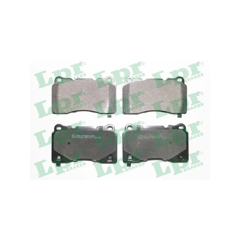 Jeu de 4 plaquettes de frein avant LPR 05P1773