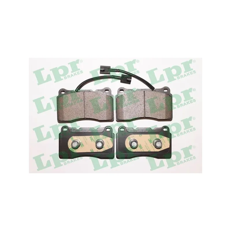 Jeu de 4 plaquettes de frein avant LPR 05P1774