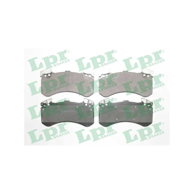 Jeu de 4 plaquettes de frein avant LPR 05P1806