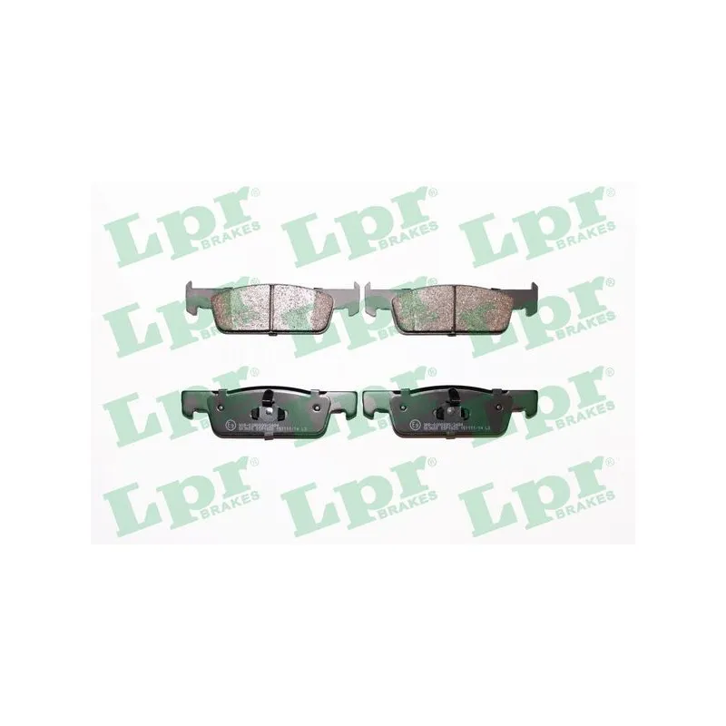 Jeu de 4 plaquettes de frein avant LPR 05P1825