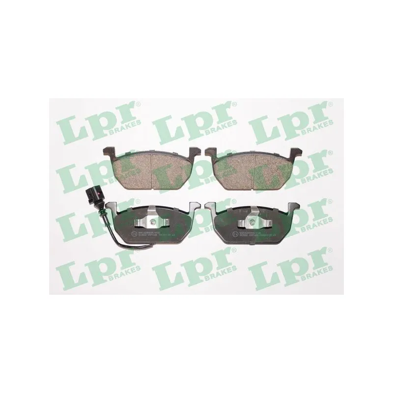 Jeu de 4 plaquettes de frein avant LPR 05P1836
