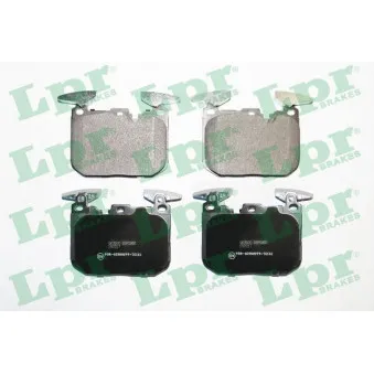 Jeu de 4 plaquettes de frein avant LPR 05P1851