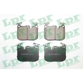 Jeu de 4 plaquettes de frein avant LPR 05P1854
