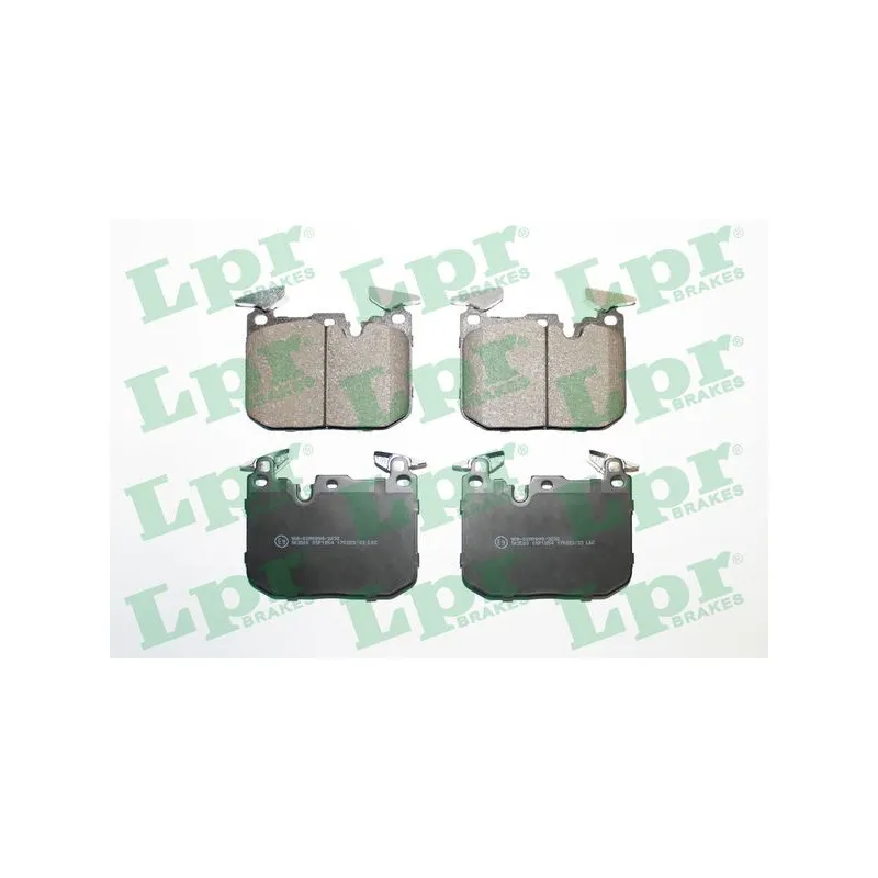 Jeu de 4 plaquettes de frein avant LPR 05P1854