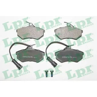 Jeu de 4 plaquettes de frein avant LPR 05P1868