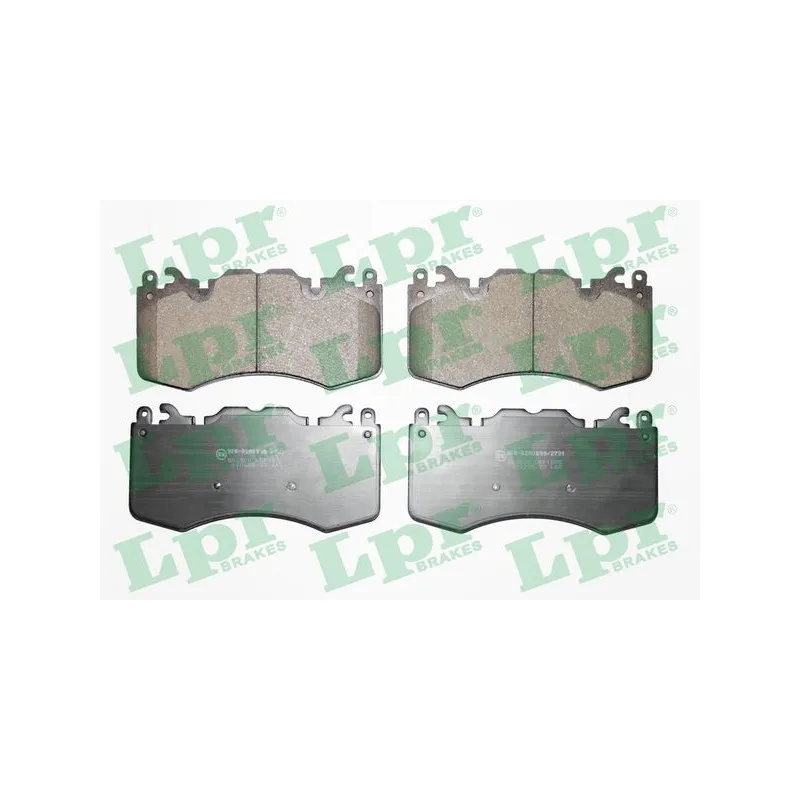 Jeu de 4 plaquettes de frein avant LPR 05P1885