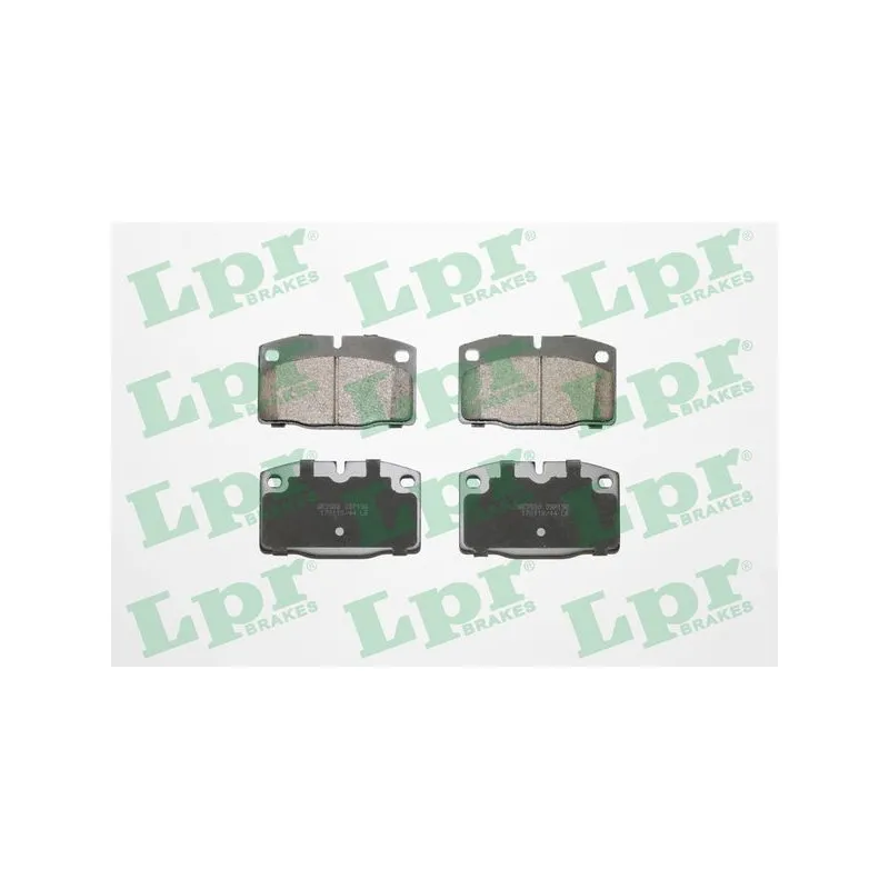 Jeu de 4 plaquettes de frein avant LPR 05P190
