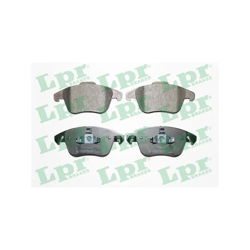 Jeu de 4 plaquettes de frein avant LPR 05P1903