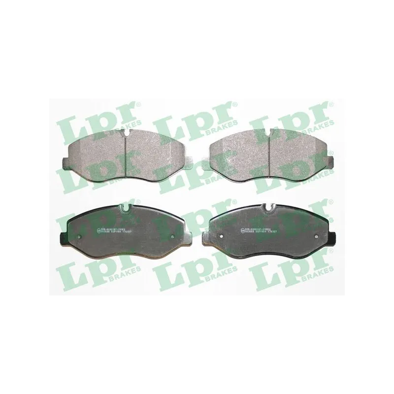 Jeu de 4 plaquettes de frein avant LPR 05P1904