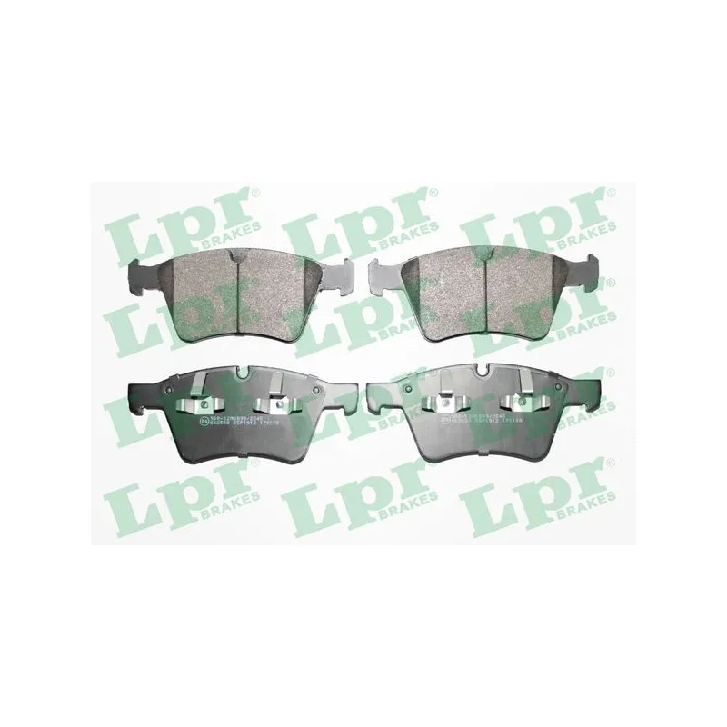 Jeu de 4 plaquettes de frein avant LPR 05P1912