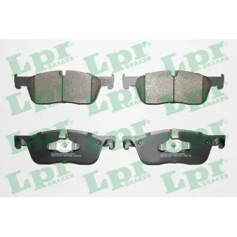Jeu de 4 plaquettes de frein avant LPR 05P1965