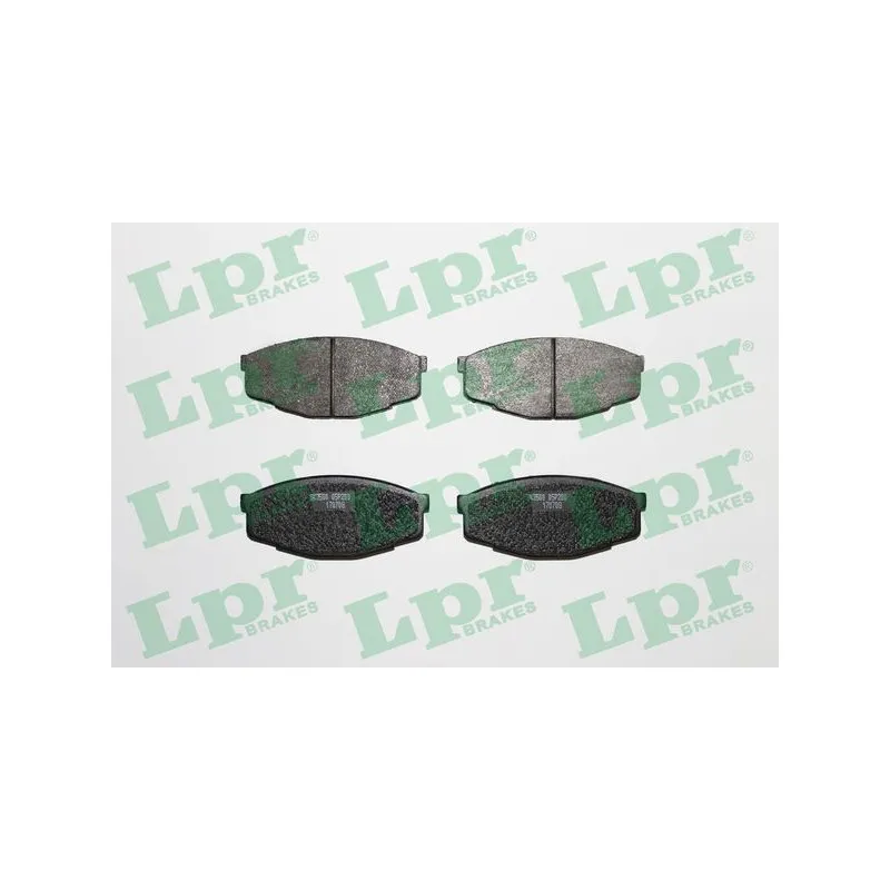Jeu de 4 plaquettes de frein avant LPR 05P200