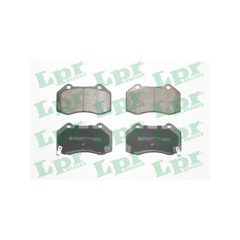 Jeu de 4 plaquettes de frein avant LPR 05P2018