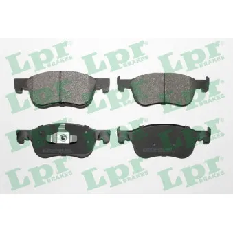 Jeu de 4 plaquettes de frein avant LPR 05P2031