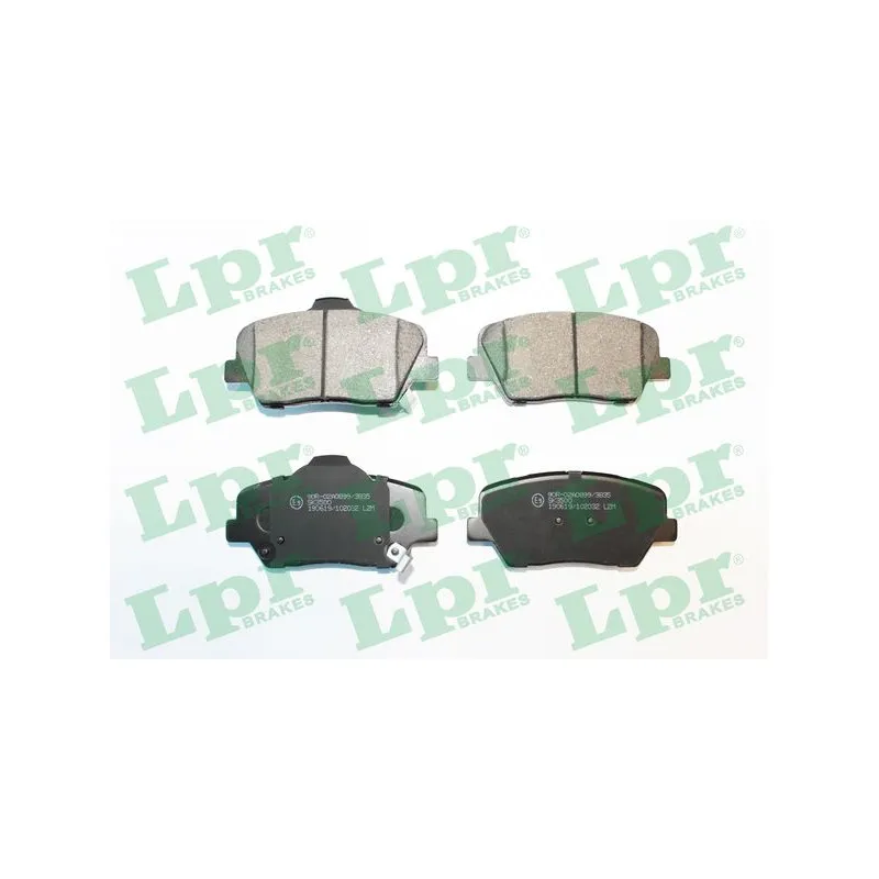 Jeu de 4 plaquettes de frein avant LPR 05P2032