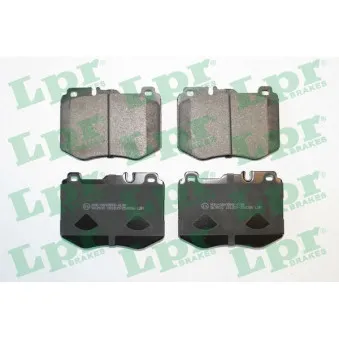 Jeu de 4 plaquettes de frein avant LPR 05P2036