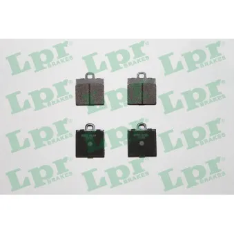 Jeu de 4 plaquettes de frein avant LPR 05P204