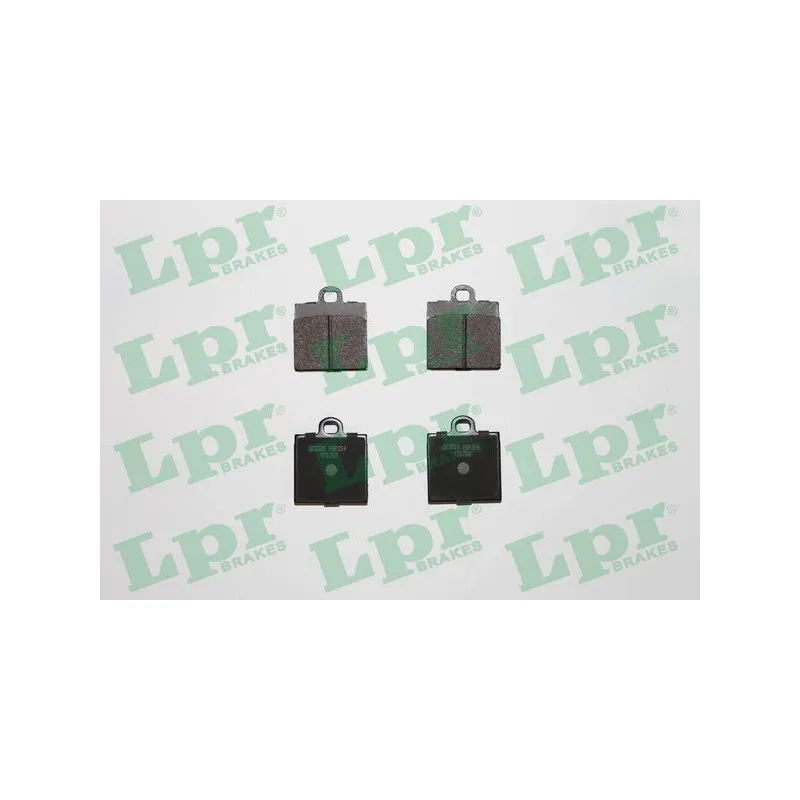 Jeu de 4 plaquettes de frein avant LPR 05P204