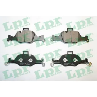 Jeu de 4 plaquettes de frein avant LPR 05P2040